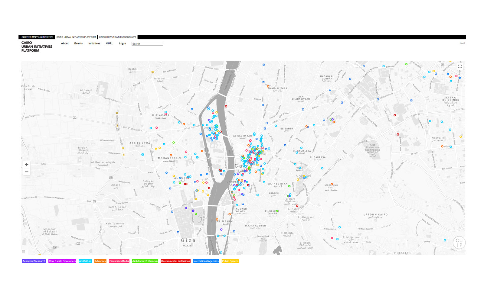 Creative Urban Initiatives Platform